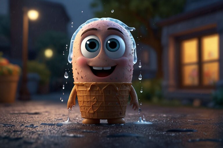 Dondurma Yağmurunda Serüven Masalı