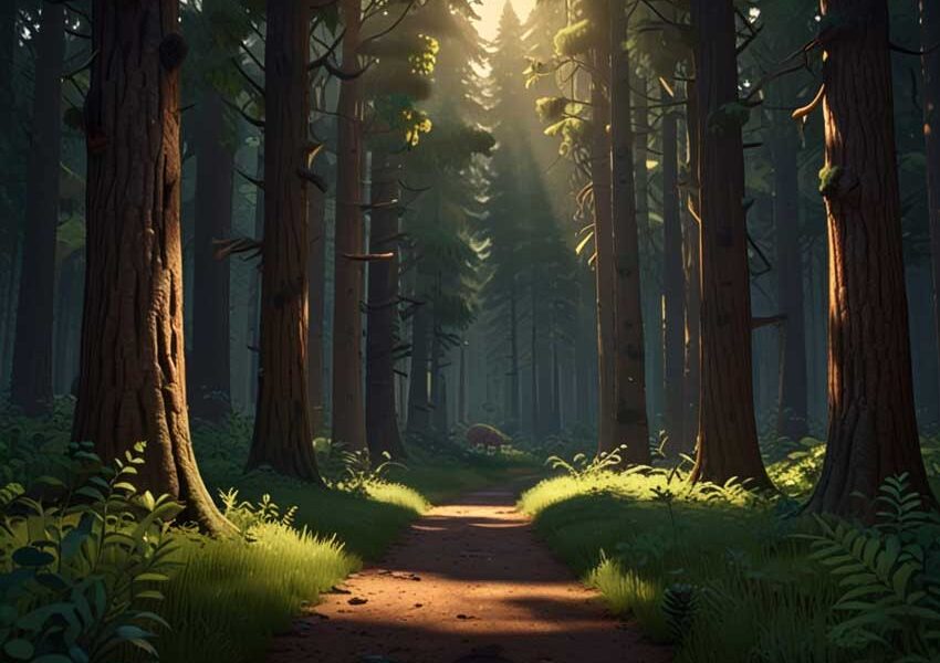 Gizemli Ormanın Derinlikleri Masalı