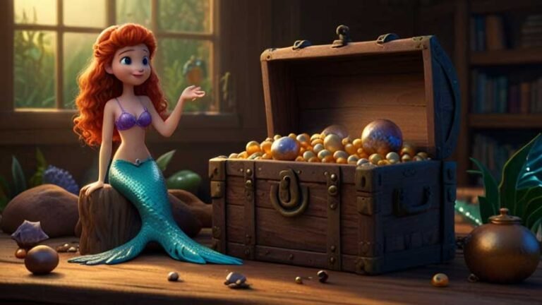 Küçük Deniz Kızı ve Kayıp Hazine Masalı