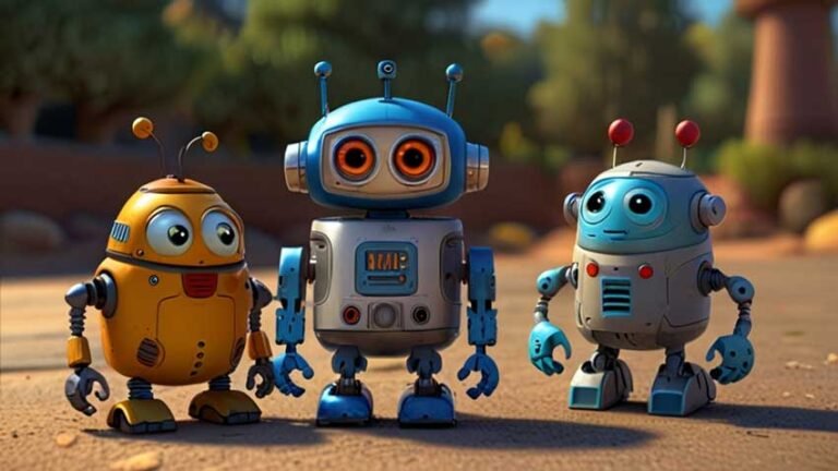 Robotların Gizemli Dünyası: Teknoloji Kahramanları Masalı