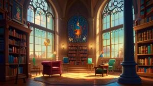 Sihirli Kütüphane Masalı