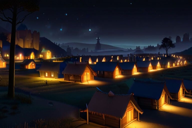 Uyuyan Köy ve Uyanışın Gizemi Masalı